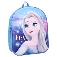 Batoh Frozen Elsa 3D , Barva - Modrá