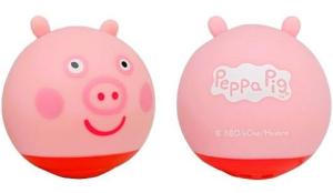 3D Chrastící Míček Se Zvuky Peppa Pig Růžová , Barva - Ružová