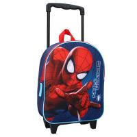 Batoh na kolečkách Spiderman , Barva - Tmavo modrá