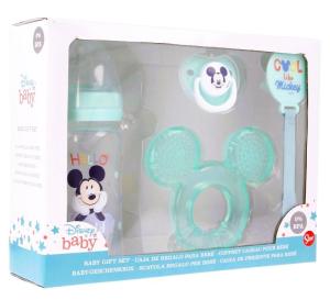 Kŕmiaca darčeková sada Mickey , Barva - Tyrkysová