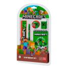 5 - dílná psací souprava Minecraft , Barva - Zelená