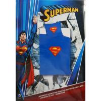 Obliečky Superman Znak , Barva - Modrá , Rozměr textilu - 140x200