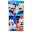 Osuška Disney Mickey , Barva - Modrá , Rozměr textilu - 70x140