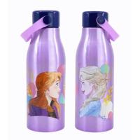 Alu Lahev Frozen Anna a Elsa , Velikost lahve - 750 ml , Barva - Fialová