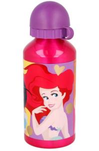 Alu Láhev Princezny Ariel a Jasmína , Velikost lahve - 400 ml , Barva - Malinová