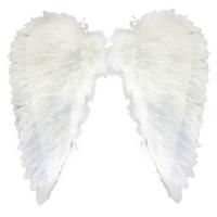 Anjelské krídla z peria , Barva - Biela