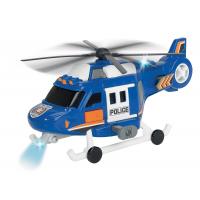 Policajný vrtuľník 18cm , Barva - Modrá