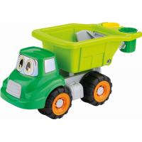 Auto s popolnicami - 32 cm , Barva - Zelená