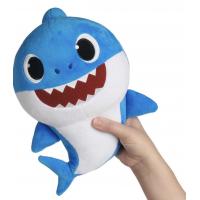 BABY Shark plyšový Hrá a spieva , Barva - Modro-bílá