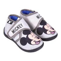 papuče Mickey šedá , Velikost boty - 24 , Barva - Šedá