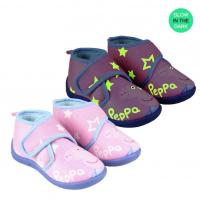 BAČKORY PEPPA PIG svietiace , Velikost boty - 21 , Barva - Ružová