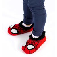 papuče spiderman červená , Velikost boty - 25-27 , Barva - Červená