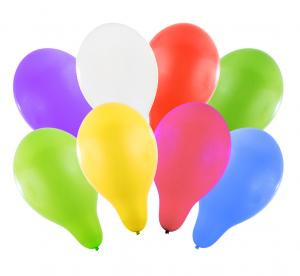 Balónik nafukovacie 27 cm 8ks