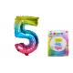 Balónik nafukovací - číslo 5-1