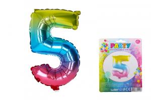 Balónik nafukovací - číslo 5