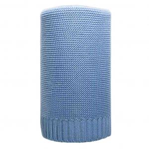Bambusová pletená deka , Rozměr textilu - 80x100