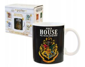 Barvu Měnící se Hrneček Harry Potter Which House , Velikost lahve - 325 ml , Barva - Bielo-čierna