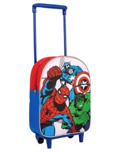 Batoh Avengers Trolley 29 cm , Barva - Modro-červená