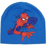 Čiapky Spiderman , Velikost čepice - 52 , Barva - Modrá