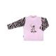 Bavlnené pyžamo New Baby Zebra , Barva - Ružová-2
