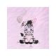Bavlnené pyžamo New Baby Zebra , Barva - Ružová-3