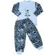 Bavlnené pyžamo New Baby Zebra , Barva - Modrá-1