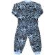 Bavlnené pyžamo New Baby Zebra , Barva - Modrá-2