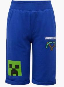 Kraťasy Minecraft , Velikost - 134 , Barva - Modrá