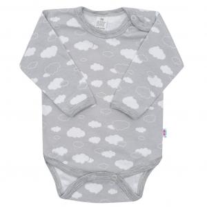 Body New Baby Classic II obláčiky , Barva - Šedá