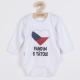 Body New Baby Fandím s otcom , Velikost - 80 , Barva - Biela-1