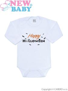 Body New Baby Happy Halloween , Velikost - 50 , Barva - Biela