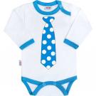 Body New Baby s tyrkysovou kravatou , Velikost - 80 , Barva - Tyrkysová