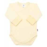 Body s bočným zapínaním New Baby , Velikost - 62 , Barva - Žltá