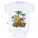 Body SAFARI , Velikost - 50 , Barva - Bielo-zelená