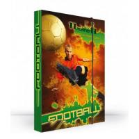 Box na zošity Futbal A4 , Barva - Zelená