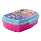 Box na desiatu Barbie , Barva - Modro-růžová