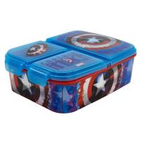 Box na desiatu Kapitán Amerika , Barva - Modrá