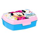 Box na desiatu Minnie , Barva - Růžovo-modrá