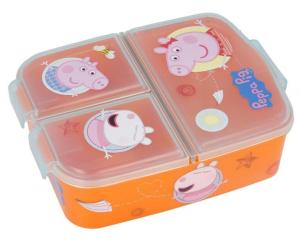 Box na desiatu Peppa Pig , Barva - Oranžová