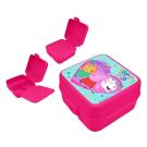 Box na desiatu Peppa Pig , Barva - Malinová
