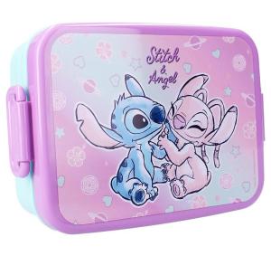 Box na svačinu Stitch & Angel , Barva - Fialová