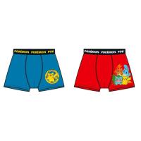 Boxerky Pokémon 2ks , Velikost - 134 , Barva - Modro-červená