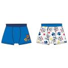 BOXERKY Labková Patrolal 2ks , Velikost - 110/116 , Barva - Modro-šedá