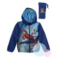 Bunda Spiderman , Velikost - 98 , Barva - Modrá