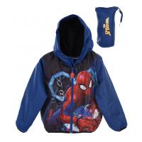 Bunda Spiderman , Velikost - 98 , Barva - Tmavo modrá