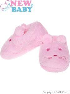 Topánočky New Baby , Barva - Ružová