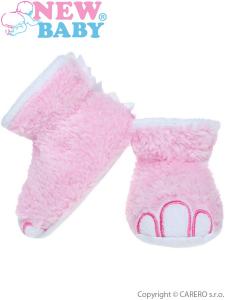 Topánočky New Baby Dino , Barva - Ružová
