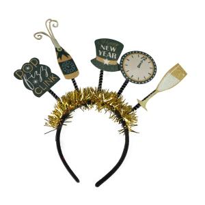 Čelenka Šťastný nový rok , Barva - Barevná