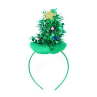 Čelenka vianočný stromček , Barva - Zelená