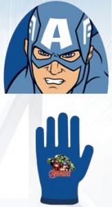 Čiapka a rukavice Avengers , Velikost čepice - 52-54